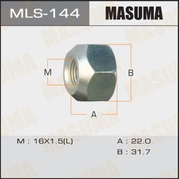 MASUMA MLS-144 - Гайка кріплення колеса autozip.com.ua