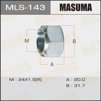 MASUMA MLS-143 - Гайка кріплення колеса autozip.com.ua