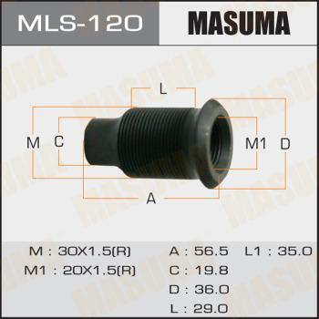 MASUMA MLS-120 - Гайка кріплення колеса autozip.com.ua
