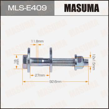 MASUMA MLS-E409 - Болт регулювання розвалу коліс autozip.com.ua