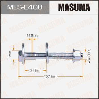 MASUMA MLS-E408 - Болт регулювання розвалу коліс autozip.com.ua