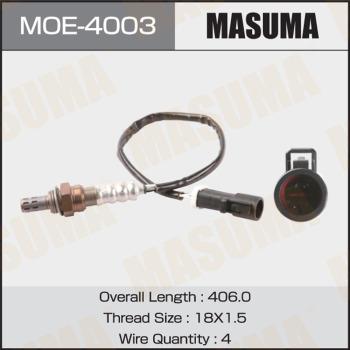 MASUMA MOE-4003 - Лямбда-зонд, датчик кисню autozip.com.ua