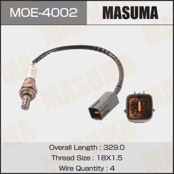 MASUMA MOE-4002 - Лямбда-зонд, датчик кисню autozip.com.ua