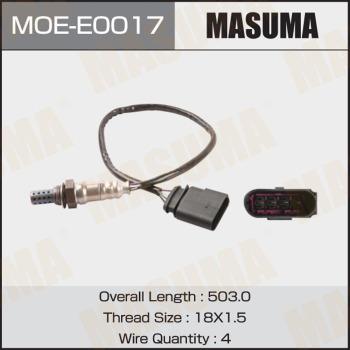 MASUMA MOE-E0017 - Лямбда-зонд, датчик кисню autozip.com.ua