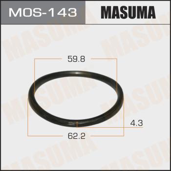 MASUMA MOS-143 - Кільце ущільнювача, труба вихлопного газу autozip.com.ua