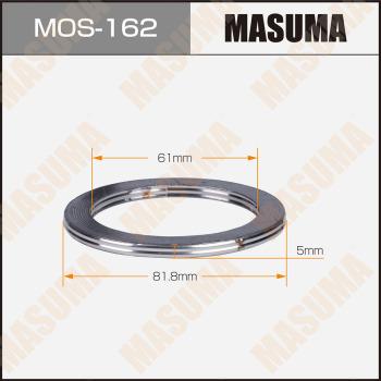 MASUMA MOS-162 - Кільце ущільнювача, труба вихлопного газу autozip.com.ua