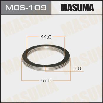 MASUMA MOS-109 - Кільце ущільнювача, труба вихлопного газу autozip.com.ua