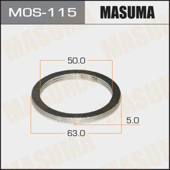 MASUMA MOS-115 - Кільце ущільнювача, труба вихлопного газу autozip.com.ua