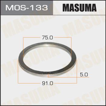 MASUMA MOS133 - Кільце ущільнювача, труба вихлопного газу autozip.com.ua