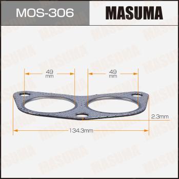 MASUMA MOS-306 - Прокладка, труба вихлопного газу autozip.com.ua