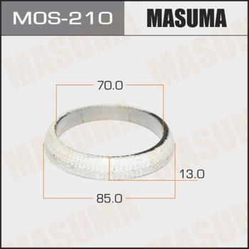 MASUMA MOS-210 - Кільце ущільнювача, труба вихлопного газу autozip.com.ua