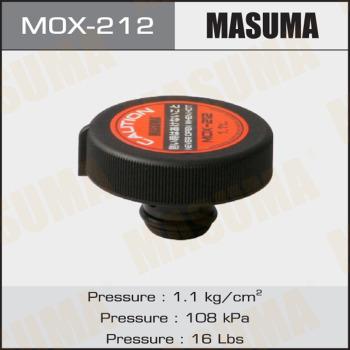 MASUMA MOX212 - Кришка, резервуар охолоджуючої рідини autozip.com.ua