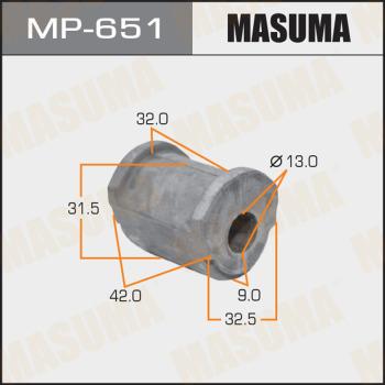 MASUMA MP-651 - Втулка, стабілізатор autozip.com.ua