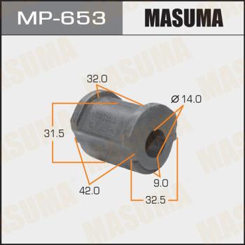 MASUMA MP-653 - Втулка, стабілізатор autozip.com.ua