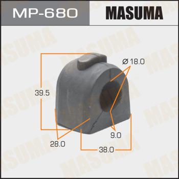 MASUMA MP-680 - Втулка, стабілізатор autozip.com.ua
