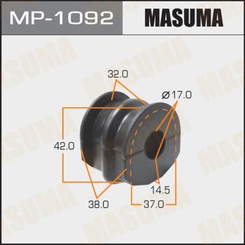 MASUMA MP-1092 - Втулка, стабілізатор autozip.com.ua