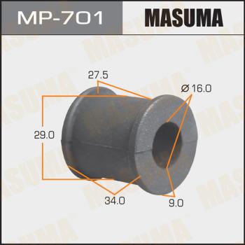 MASUMA MP-701 - Втулка, стабілізатор autozip.com.ua