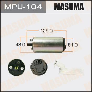 MASUMA MPU104 - Паливний насос autozip.com.ua