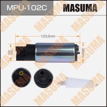 MASUMA MPU102C - Паливний насос autozip.com.ua