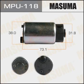 MASUMA MPU118 - Паливний насос autozip.com.ua