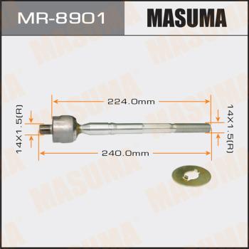MASUMA MR-8901 - Осьовий шарнір, рульова тяга autozip.com.ua
