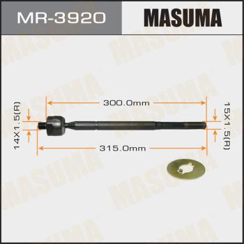 MASUMA MR-3920 - Осьовий шарнір, рульова тяга autozip.com.ua
