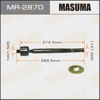 MASUMA MR-2870 - Осьовий шарнір, рульова тяга autozip.com.ua