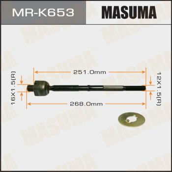 MASUMA MR-K653 - Осьовий шарнір, рульова тяга autozip.com.ua