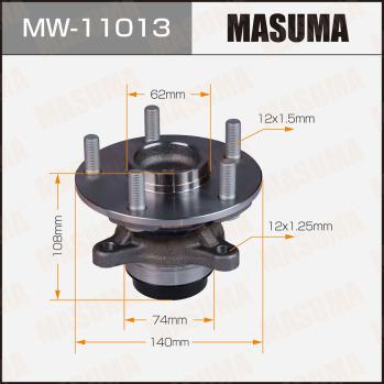 MASUMA MW-11013 - Комплект підшипника маточини колеса autozip.com.ua