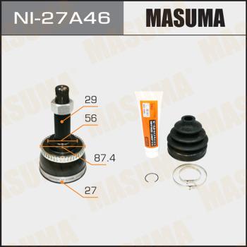 MASUMA NI-27A46 - Шарнір, ШРУС, приводний вал autozip.com.ua