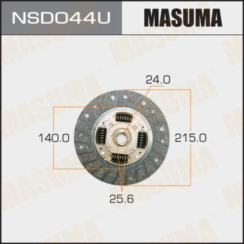 MASUMA NSD044U - Диск зчеплення autozip.com.ua