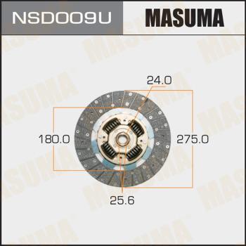 MASUMA NSD009U - Диск зчеплення autozip.com.ua