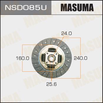 MASUMA NSD085U - Диск зчеплення autozip.com.ua