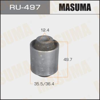 MASUMA RU-497 - Сайлентблок, важіль підвіски колеса autozip.com.ua