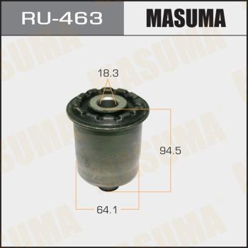 MASUMA RU-463 - Сайлентблок, важіль підвіски колеса autozip.com.ua