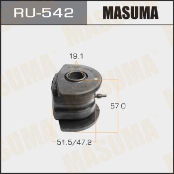 MASUMA RU-542 - Сайлентблок, важіль підвіски колеса autozip.com.ua
