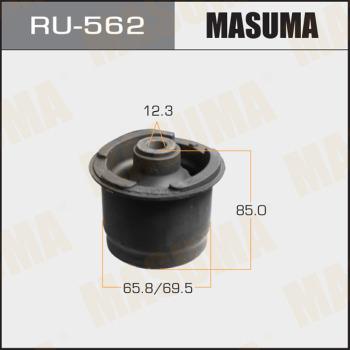 MASUMA RU-562 - Сайлентблок, важіль підвіски колеса autozip.com.ua