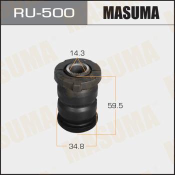 MASUMA RU-500 - Сайлентблок, важіль підвіски колеса autozip.com.ua