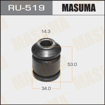 MASUMA RU-519 - Втулка, важіль колісної підвіски autozip.com.ua