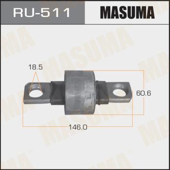 MASUMA RU-511 - Сайлентблок, важіль підвіски колеса autozip.com.ua