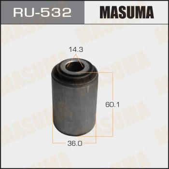 MASUMA RU-532 - Сайлентблок, важіль підвіски колеса autozip.com.ua