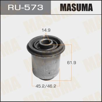 MASUMA RU-573 - Сайлентблок, важіль підвіски колеса autozip.com.ua
