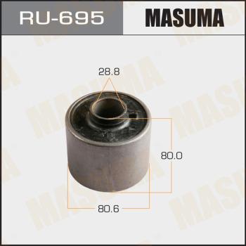 MASUMA RU-695 - Сайлентблок, важіль підвіски колеса autozip.com.ua