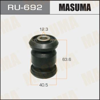 MASUMA RU-692 - Втулка, важіль колісної підвіски autozip.com.ua