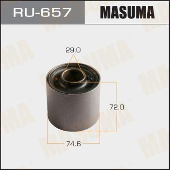 MASUMA RU-657 - Сайлентблок, важіль підвіски колеса autozip.com.ua