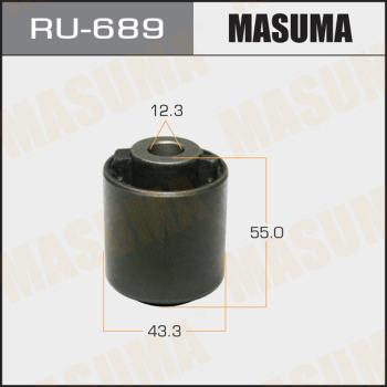 MASUMA RU-689 - Сайлентблок, важіль підвіски колеса autozip.com.ua