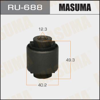 MASUMA RU-688 - Сайлентблок, важіль підвіски колеса autozip.com.ua