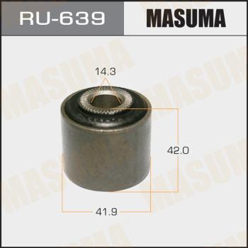 MASUMA RU-639 - Сайлентблок, важіль підвіски колеса autozip.com.ua