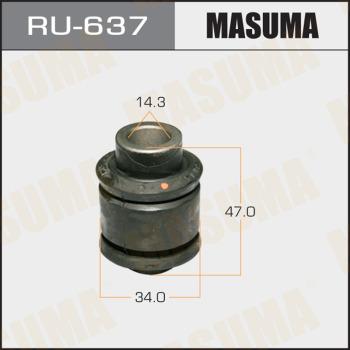 MASUMA RU637 - Втулка, важіль колісної підвіски autozip.com.ua