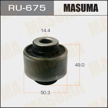 MASUMA RU675 - Сайлентблок, важіль підвіски колеса autozip.com.ua